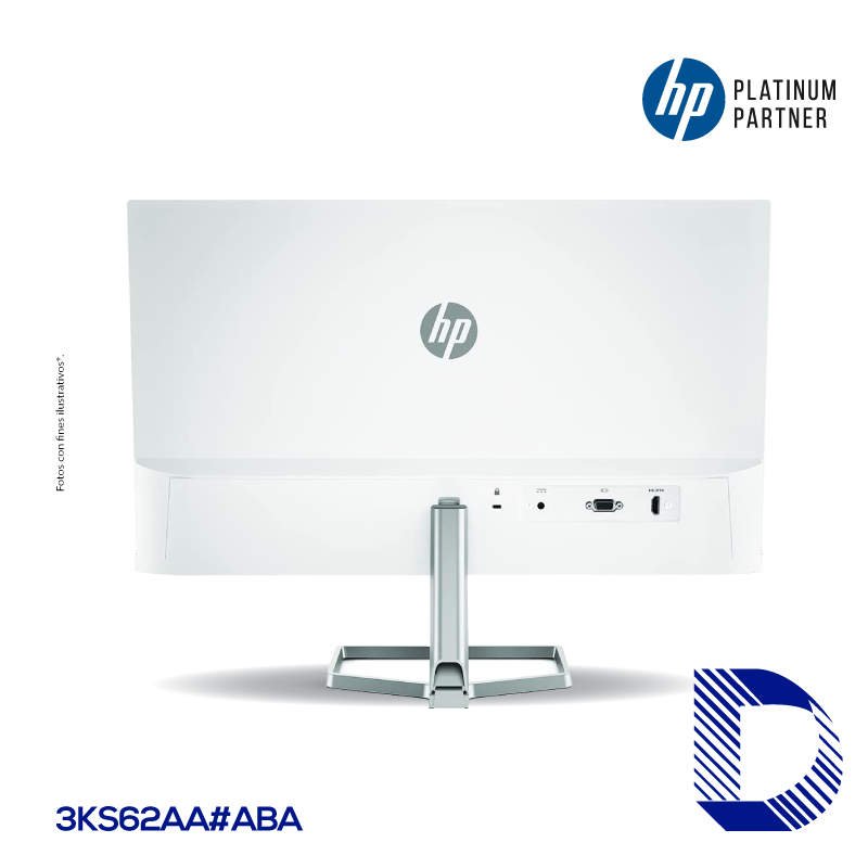 Monitor LED HP 24fw de 23.8", Resolución 1920 x 1080 (Full HD 1080p ...