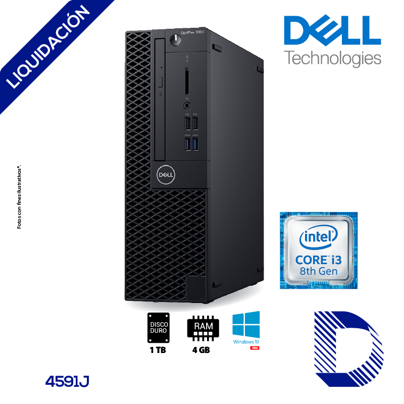 DELL OPTIPLEX 3060 SFF I3 8100 – DATAFLEX DELL OPTIPLEX 3060 SFF I3 8100 – DATAFLEX