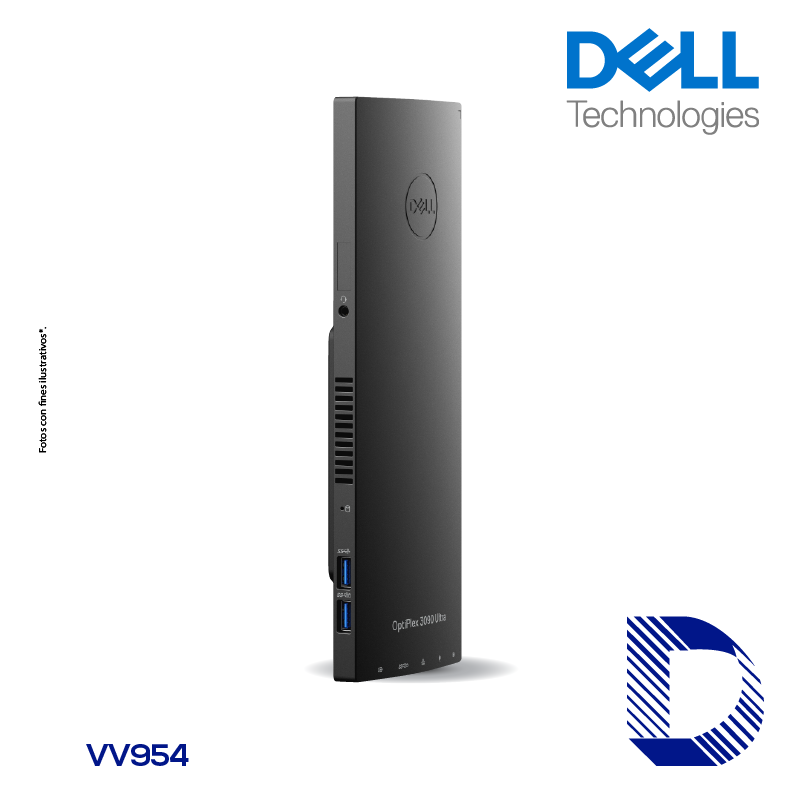 DELL OptiPlex 3090 UFF Mini PC, Intel® Core 5 i5-1145G7 2,6 GHz-es